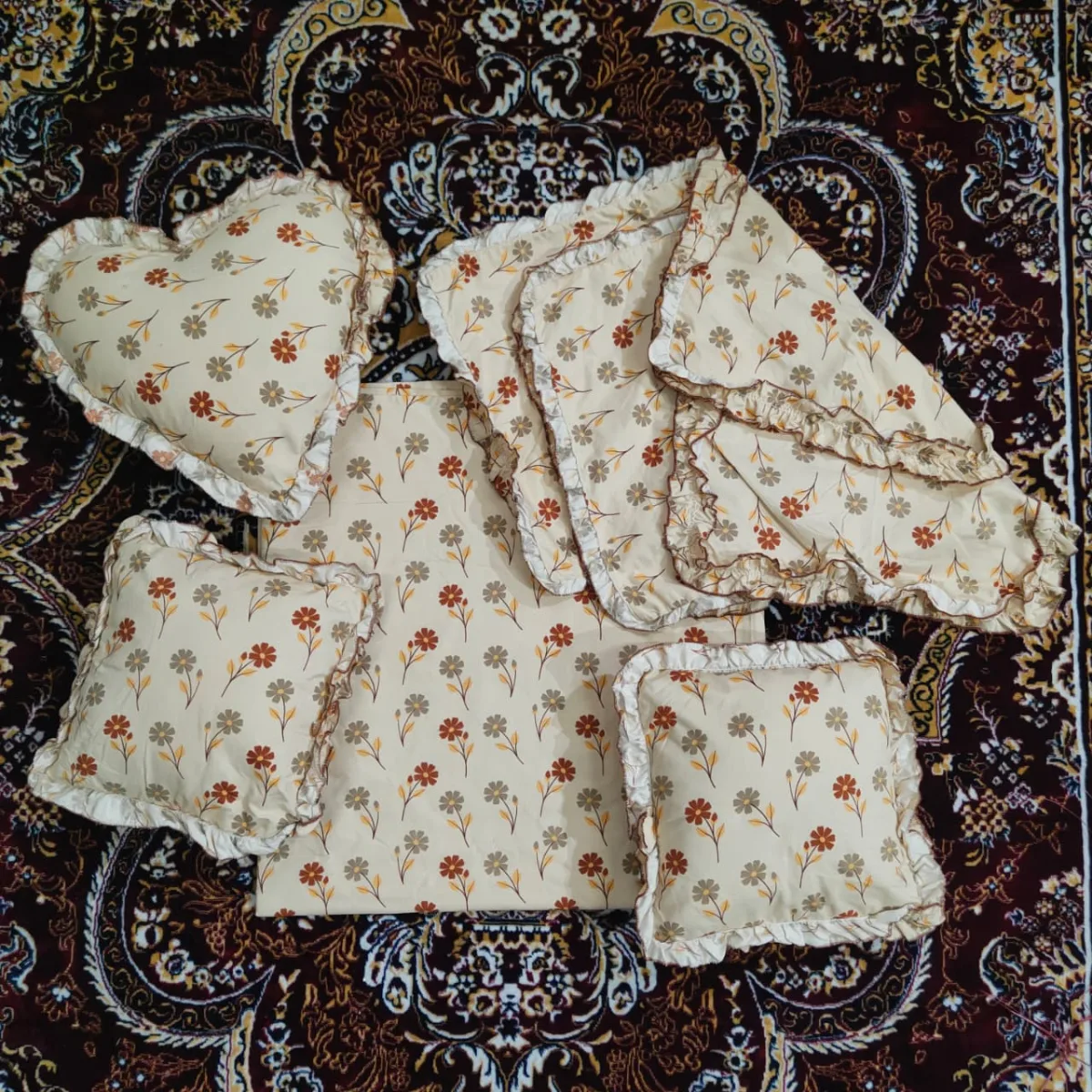 6 Pcs Bedding Set Hearts alternate